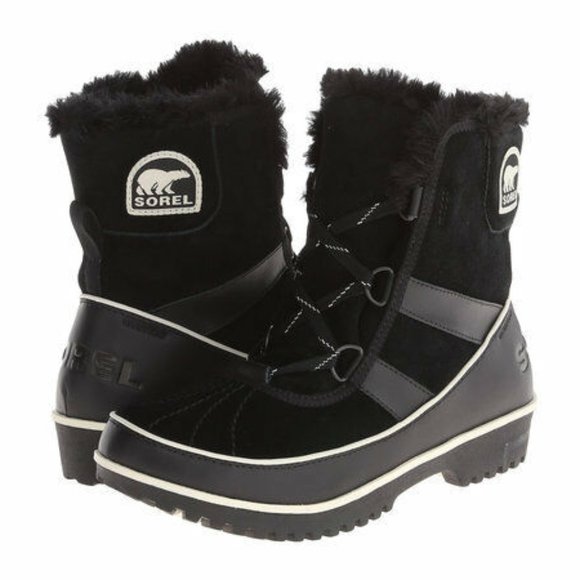 Sorel Shoes - Sorel Black Tivoli II Waterproof Snow Boots 9 1/2